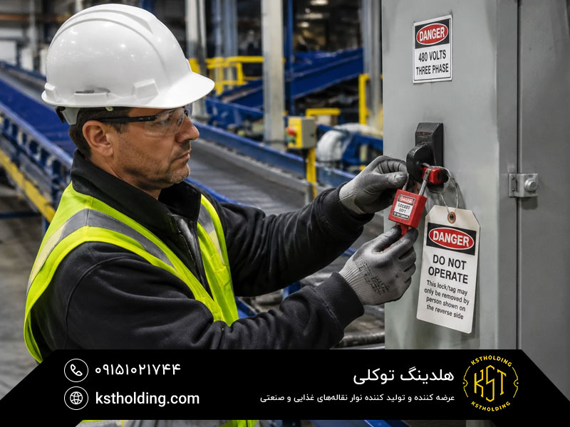 ایمنی کار با تسمه نقاله